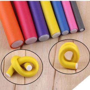 헤어롤러 10개 집에서 셀프 파마 매직 롤러 머리말기 스타일링