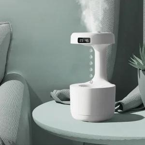 라온파인 무중력 물멍 가습기 물방울 무드등 사무실 가정용 인테리어용 USB 대용량 초음파 가습기