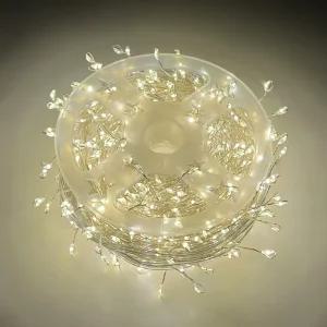 페어홈 지네전구 500구 크리스마스 트리 전구 LED 조명+리모컨+어댑터+롤 포함