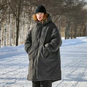 플루크 어드벤처 피쉬테일 퀼팅 롱파카 FPJ222