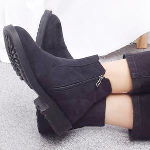 [세자매]발편한 남성 앵클부츠 안쪽지퍼 방한 정장부츠