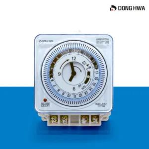 동화전자 아날로그 타임스위치 판넬 출력형 타이머스위치 DH-21 4P