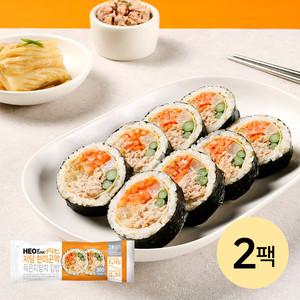 [허닭] 현미곤약 묵은지참치 김밥 2팩