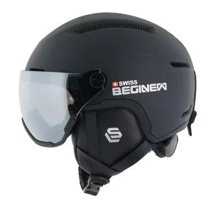스위스비기뉴 무광 바이저헬멧 2526 에어플로우 스키 스노우보드 라이더 고글일체형