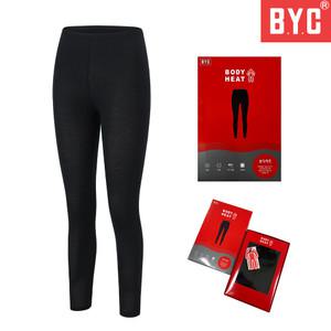 BYC 여성 내의 내복 레깅스 보온 기능성 보디히트 타이즈