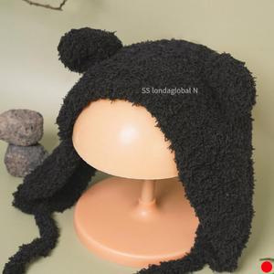 에버랜드 겨울 모자 니트 방울 귀도리 고양이 추천