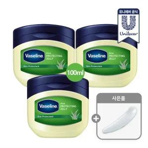 바세린 젤리 알로에 100ml 3개