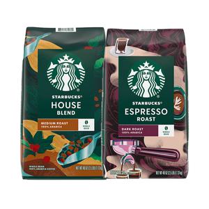 스타벅스 원두커피 1.13kg 택1 홀빈 하우스블렌드/에스프레소 로스트 대용량