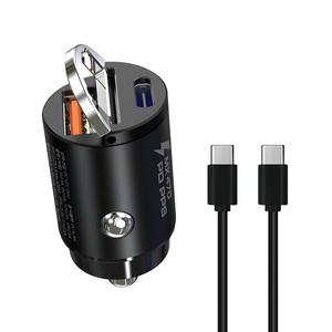 Xtra 초고속 듀얼 매립형 차량용 시거잭 충전기 C타입 고속케이블 포함