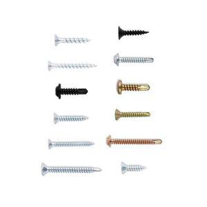 다용도 스크류 못 피스 세트 철판 목재용 250개입 나사못 석고 보드나사 양날