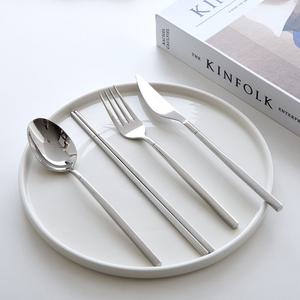세라토가 시엘로 유광 커트러리 4종세트 스푼 포크 나이프 젓가락