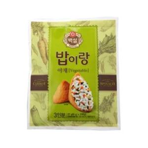 밥이랑 CJ백설 식품 야채 27g 백설 밥다시 반찬
