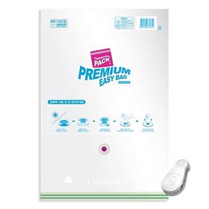 [이지백]프리미엄 자동요술 압축팩 의류용 1개+이지클립 1개