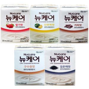 뉴케어 구수한맛 검은깨 딸기 단호박 커피 5가지 30팩