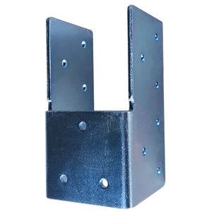 아연도금 조립식 사각파이프 처마고정용 조인트 2-77 (사각파이프 2개 연결용 연결구) (100각)