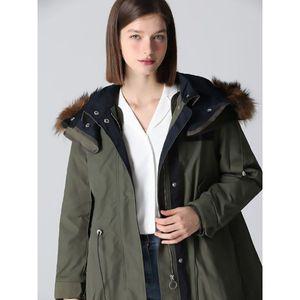 [르오트]스텔라 천연라쿤퍼 야상점퍼 + 패딩점퍼 2종세트 사이즈 44 77까지_P349328333