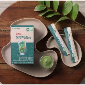 유기농 하루녹즙 분말 4박스 (총 56포)