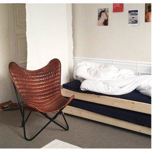 가죽 안락의자 엔틱 카페 인테리어 의자