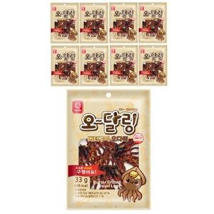 한진식품 오달링 버터구이 오다리 33g 9개