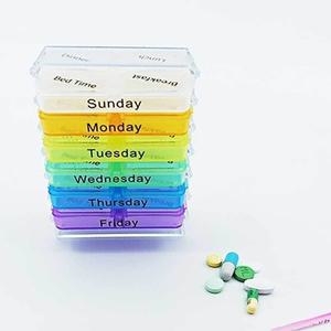 카드수납식알약 약통 휴대용 요일알약함 요일구분 (WF3D9A6)