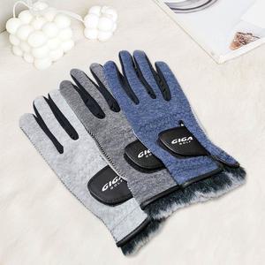 [기가골프] 손목퍼 남성 겨울용 파크골프장갑 남성용(양손)_GA4544