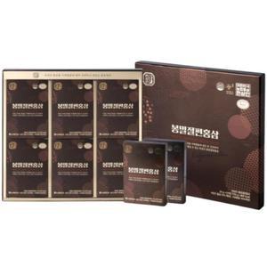 한삼인 봉밀절편홍삼 6년근 건강 간식 선물 추천 6입