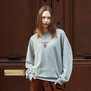 플루크 샌프란시스코 맨투맨 티셔츠 FMT3074 / 4color W