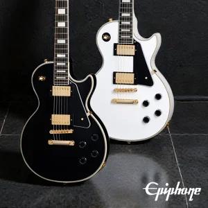 에피폰 일렉기타 Lespaul Custom Inspired by Gibson Epiphone 하드케이스 포함