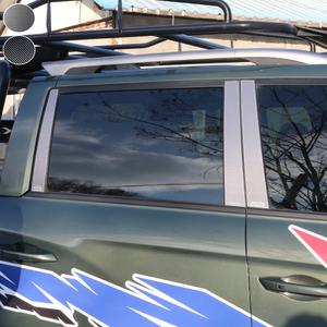 KGM 렉스턴 스포츠 칸 외부 B C 필러 알루미늄 튜닝 몰딩