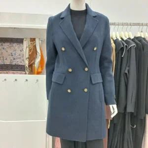 A라인 하프 모직  코트 롱자켓JACW0WCH0400US