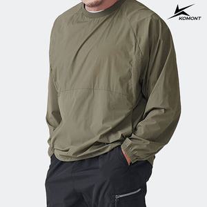 [코몽트] 남성 패커블 맨투맨 카키