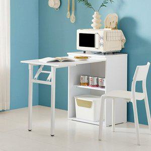 [인터데코]밥솥 렌지대 겸용 접이식 식탁 WB610 (착불)