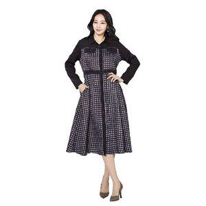 [NS홈쇼핑](7일) 페미닌 스티치 포켓 원피스[35013079]