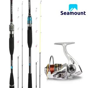 시마운트 프리모2 루어낚시대 세트 2탑 S-662M 662ML 올카본 바다 낚시대