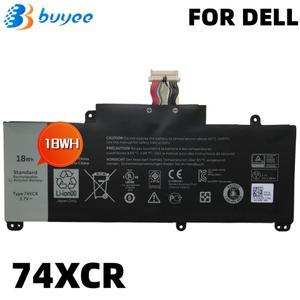 델 베뉴 8 프로 5830 태블릿 시리즈 노트북용 배터리 74XCR 074XCR X1M2Y 0X1M2Y VXGP6 0VXGP6 3.7V 18Wh 4