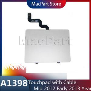 케이블 포함 A1398 터치패드 호환 애플 맥북 레티나 15 인치 미드 2012 조기 2013 821-1610-A