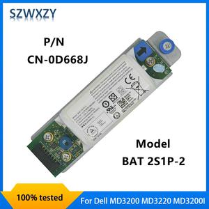 델 MD3200 MD3220 MD3200I 컨트롤러 배터리 BAT 2S1P-2 6.6V 1.1Ah 7.26Wh 0D668J D668J
