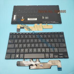 ASUS ZenBook 노트북용 영어 키보드 백라이트 포함 UX362 UX362FA Q326FA 블랙