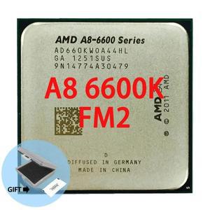 AMD A8-Series A8 6600K 6600 3.9GHz 쿼드 코어 CPU 프로세서 AD660KWOA44HL 소켓 FM2