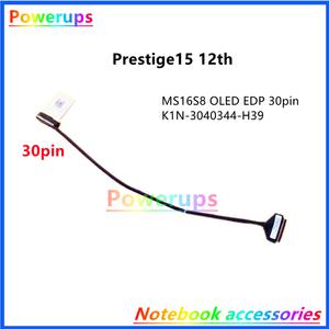 노트북 LCD LED 케이블 MSI 프레스티지 15 P15 12 세대 MS-16S8 OLED 30 핀 K1N-3040344-H39