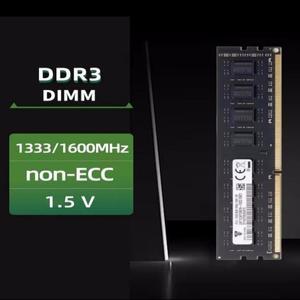 데스크탑 램 메모리 PC3 1.5V 4GB 1333Mhz 1600Mhz 비 ECC DIMM 컴퓨터 DDR3 8GB