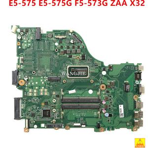 DAZAAMB16E0 ACER 아스파이어 E5-575 E5-575G F5-573G ZAA X32 노트북 메인보드 I3-6100U I3-7100U I3-8130