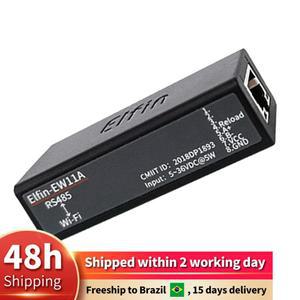 Elfin-EW11 직렬 포트 RS485- 와이파이 원격 제어 장치 서버 지원 TCP IP Telnet Modbus 프로토콜 IOT 데이
