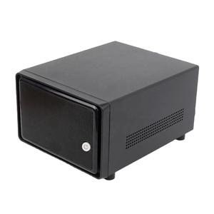 HDD 핫스왑 NAS 수납함 섀시 브라켓 MINI ITX 메인보드 홈 오피스 저장용 6G Sata 백플레인 포함 2 베이