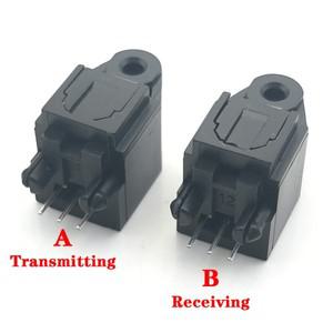 오디오 광섬유 터미널 수평 핀 3 핀 광섬유 홀더 커넥터, DLR2180 (송수신 엔드), 1-10 개