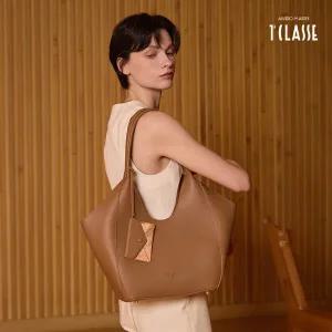 [런칭가 279000원] 프리마클라쎄 피오레 맥시 쇼퍼백(+파우치+카드지갑 참장식)