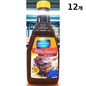 [MEM0K3OO_52EN]꼬치 바베큐소스 히코리 510g X12