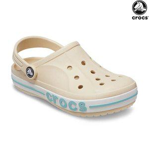[크록스]키즈 바야밴드 클로그 유아 아동 초등학생 샌들 슬리퍼 207019-11S 윈터화이트