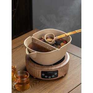 보이차 메이커 스토브 세트 블랙티 차 티포트 티팟