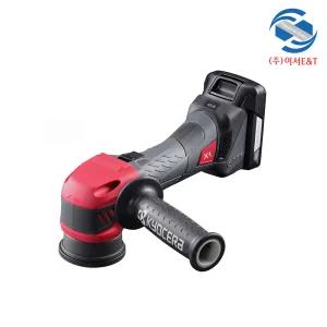 KYOCERA 교세라 18V 75mm (76.2mm) 명장 충전 기어 액션 폴리셔 1.5Ah+6.0Ah 세트 DPEG11XRL6